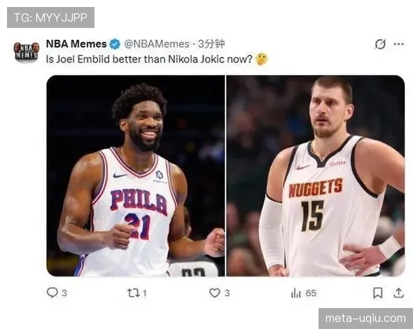 恩比德低位单打主导内线，高效对比约基奇偏重传导